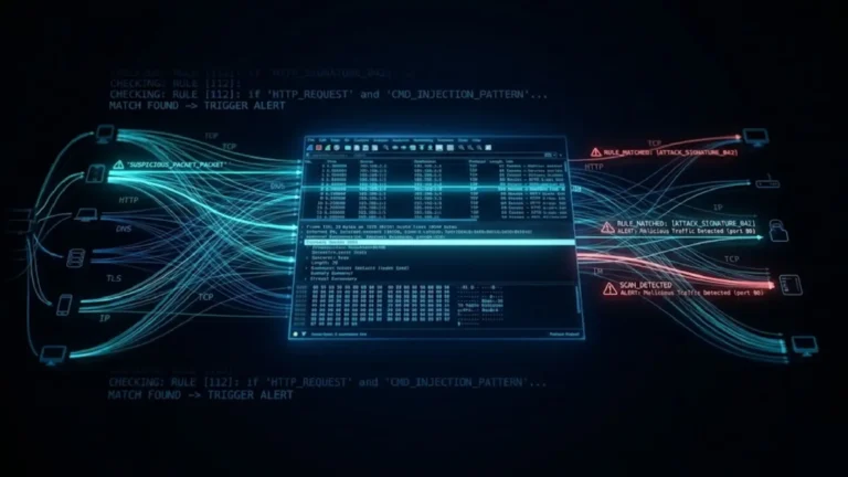 Analyzing Network Attacks with Wireshark & Snort in Lab