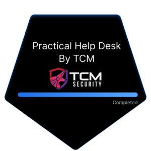 TCM Pratical Help desk