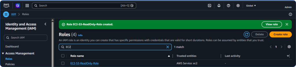 AWS Cloud Security Favogab IAM Role attached to EC2